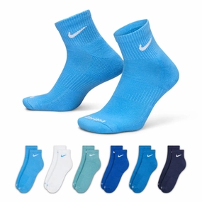 6 Pack Unisex Everyday Plus Cushioned Quarter