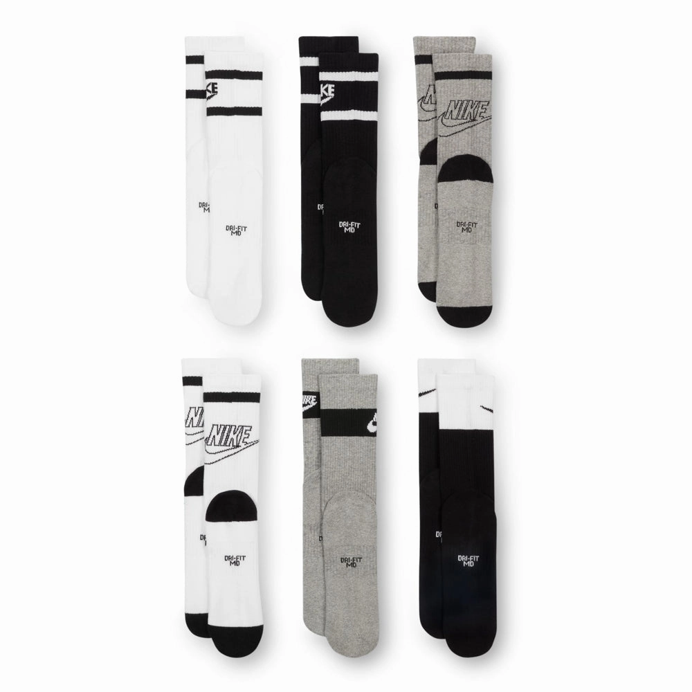 6 Pack Youth Everyday Cushioned Crew