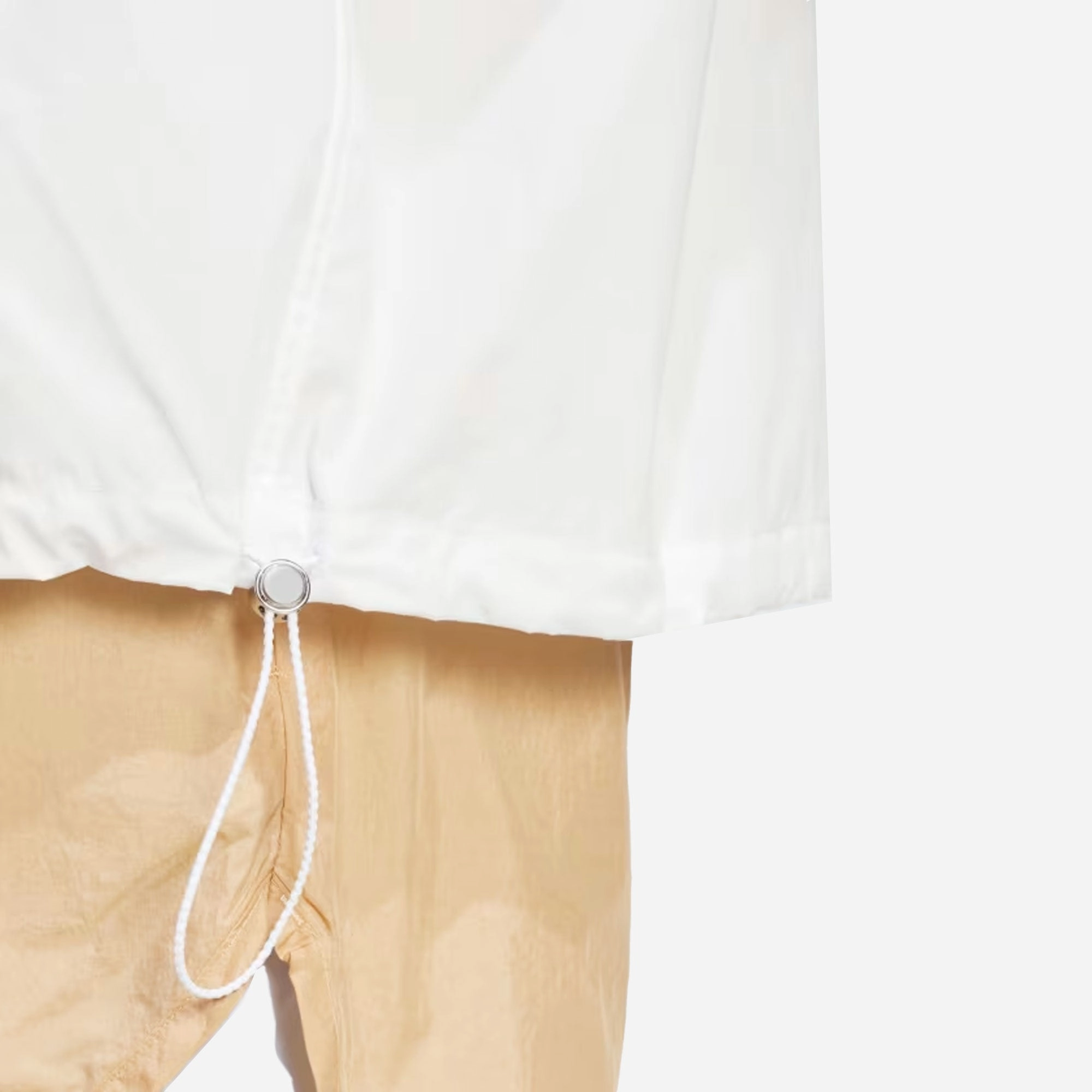 Adidas Originals | WALES BONNER POPLIN PULLOVER TOP  { WHITE