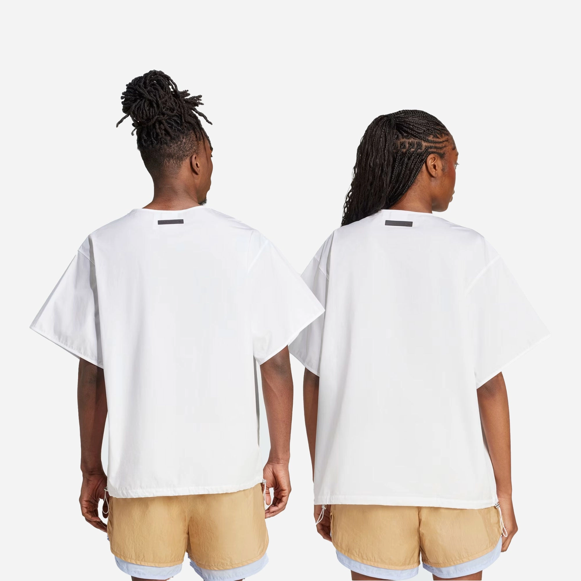 Adidas Originals | WALES BONNER POPLIN PULLOVER TOP  { WHITE