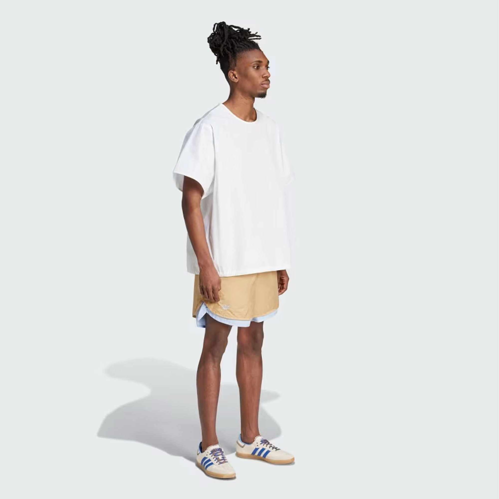 Adidas Originals | WALES BONNER POPLIN PULLOVER TOP  { WHITE