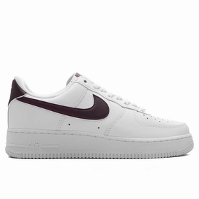 Air Force 1 '07 - White/Burgundy Crush