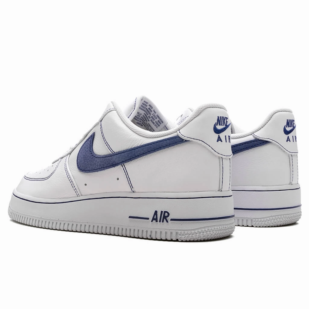 Air Force 1 '07 LV8 - White/Deep Royal Blue