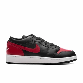 Air Jordan 1 Low (GS) - Black/Varsity Red/Summit White