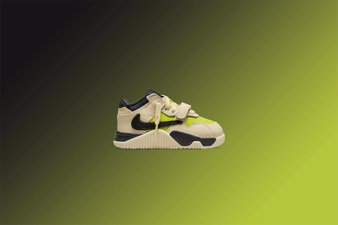 Air Jordan x Travis Scott CJ1 T-Rexx 'Bright Cactus' (TD) - Muslin/Black/Bright Cactus