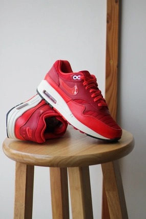 AIR MAX 1 ESS PRM GYM RED