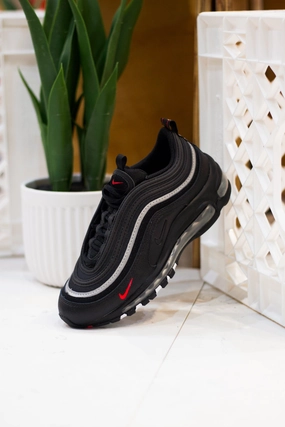 AIR MAX 97 (GS) BLACK/RED