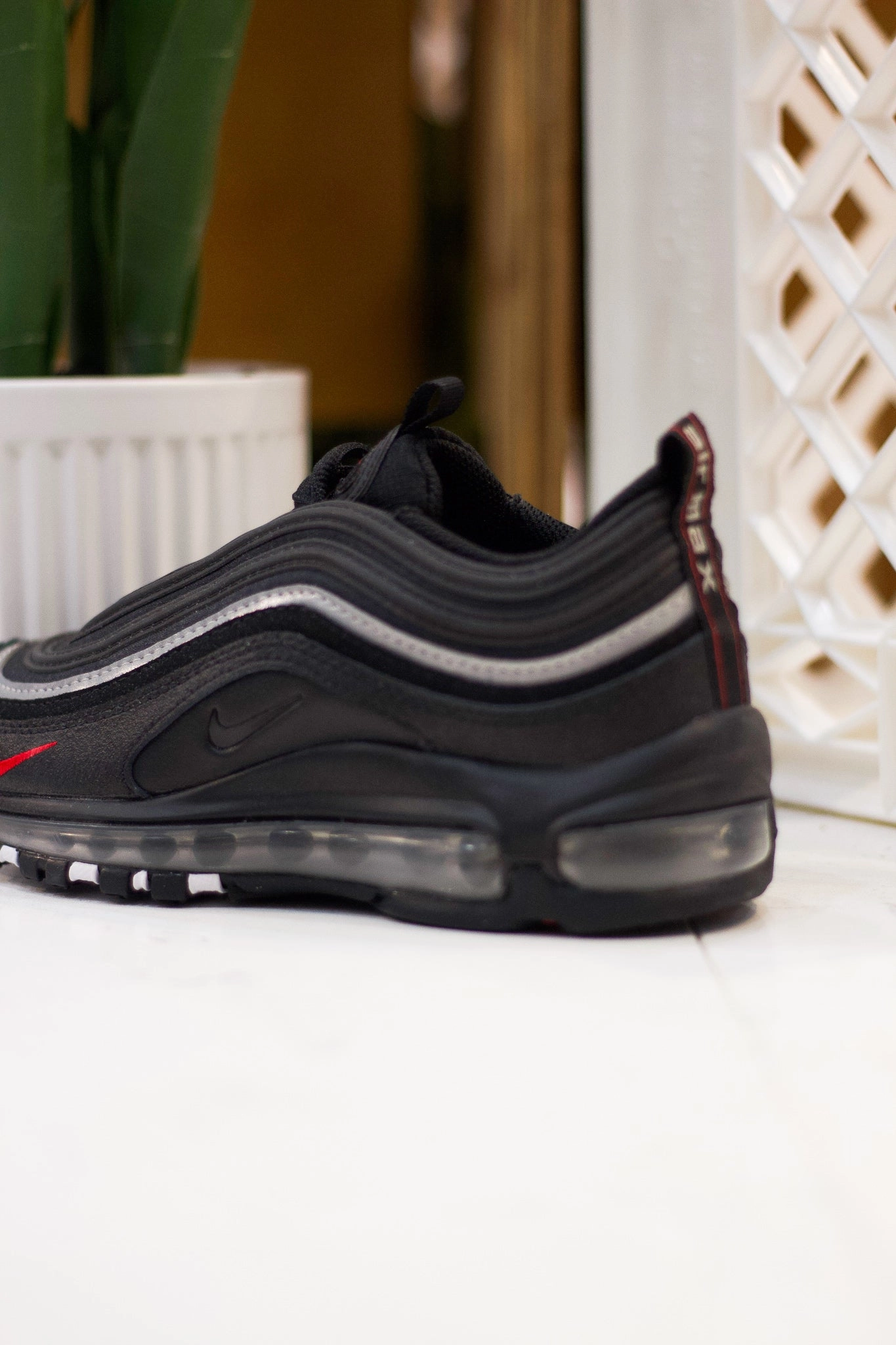 AIR MAX 97 (GS) BLACK/RED