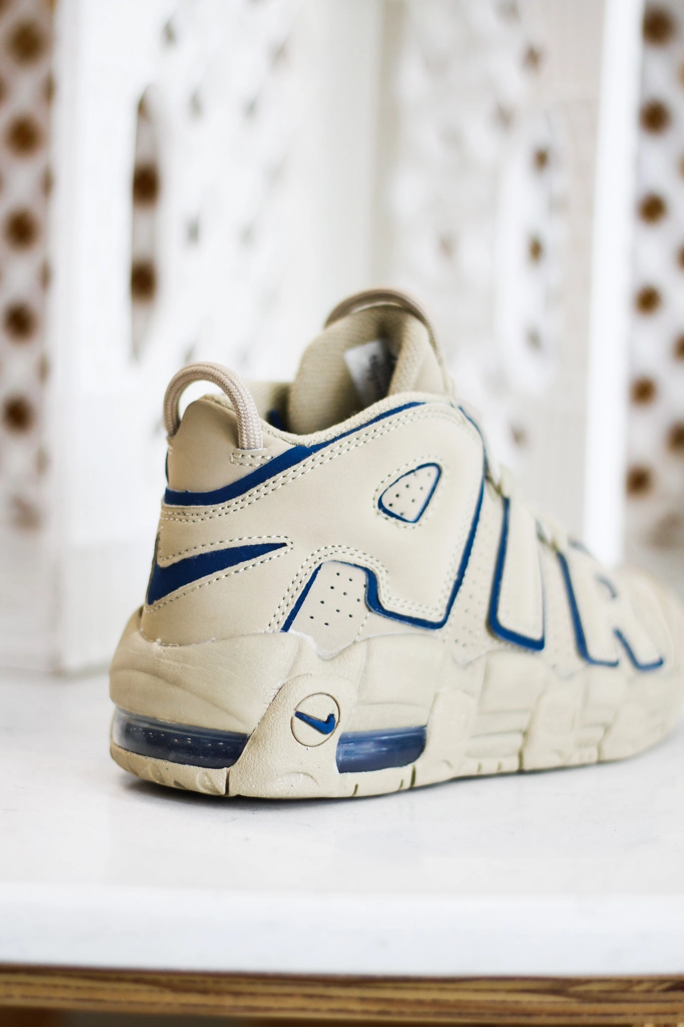 AIR MORE UPTEMPO (GS) LIMESTONE