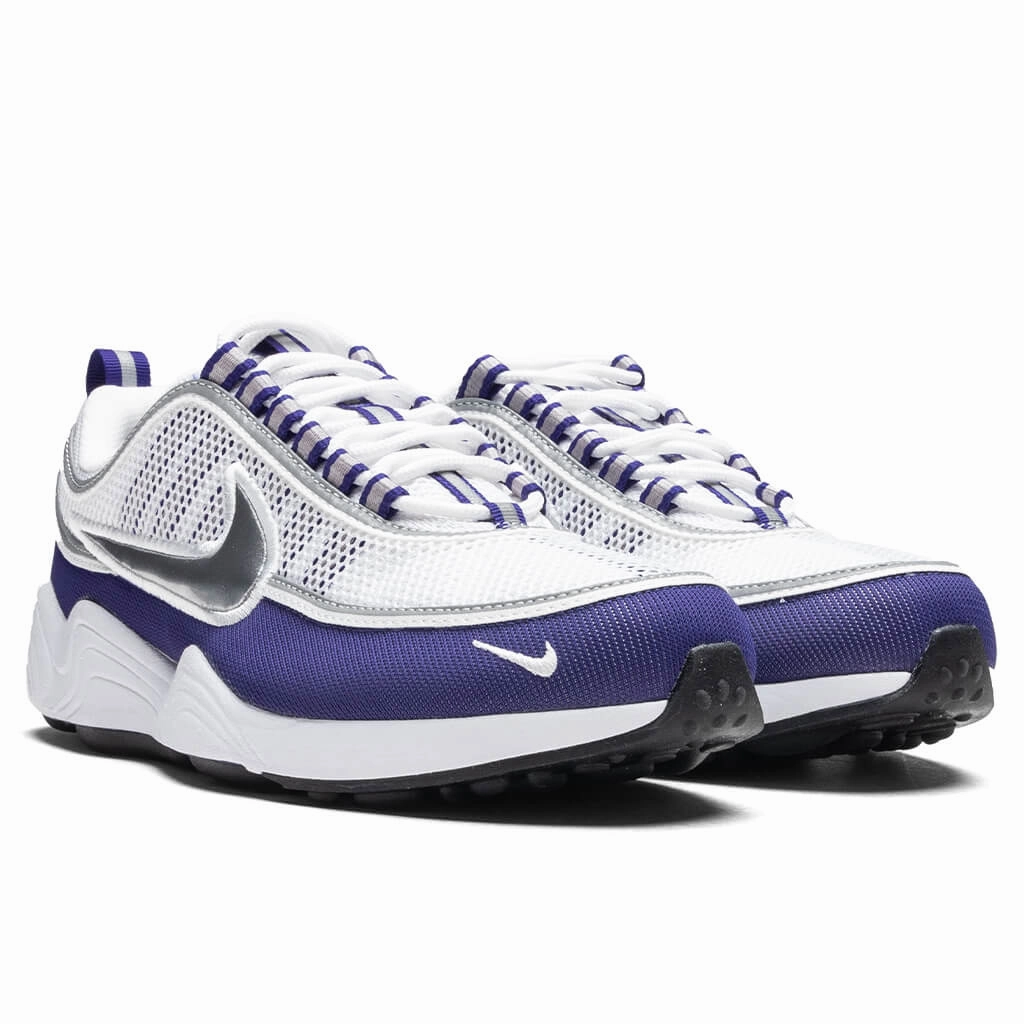 Air Zoom Spiridon SP - White/Metallic Silver/Light Concord
