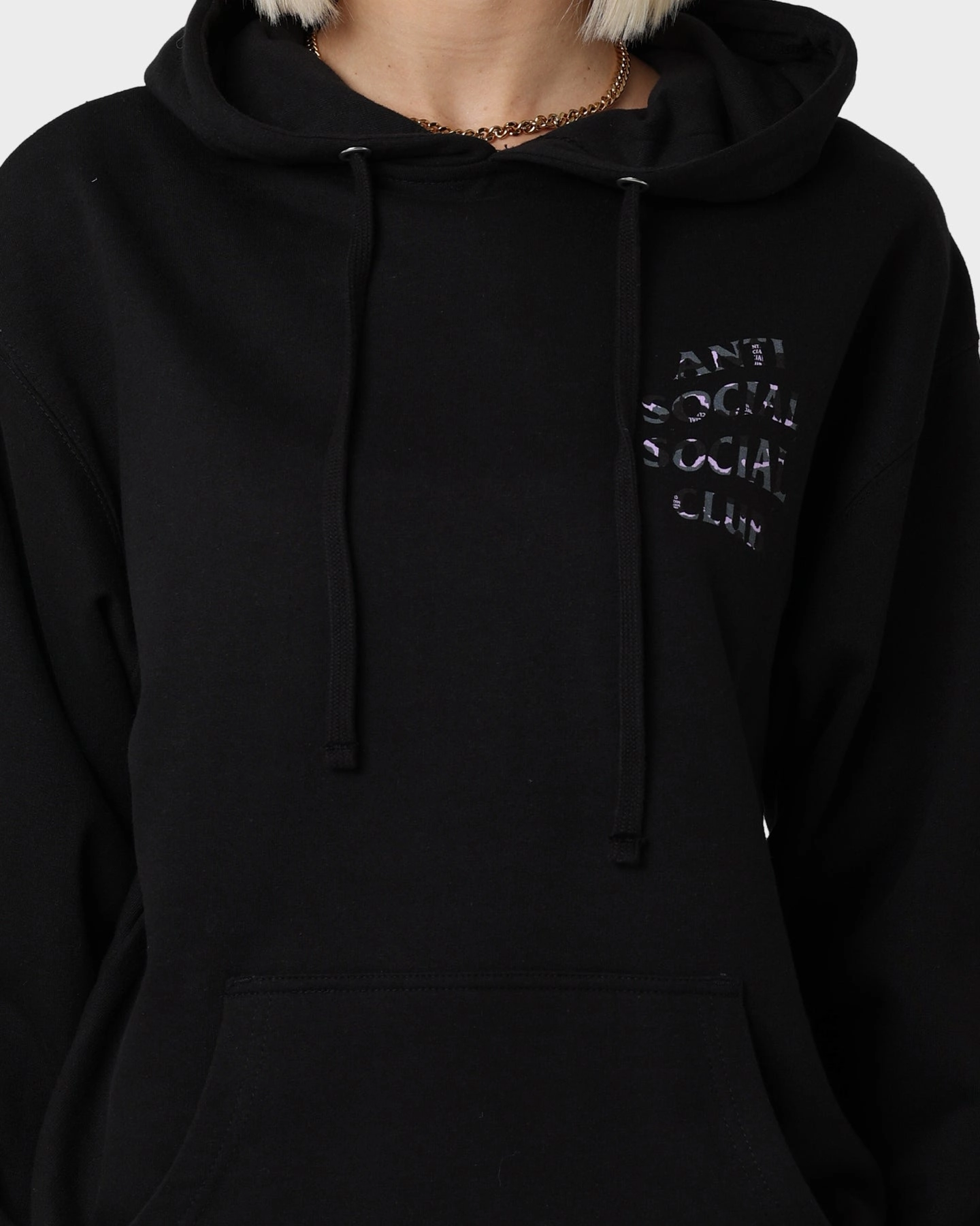Anti Social Social Club Plain Sight Hoodie Black