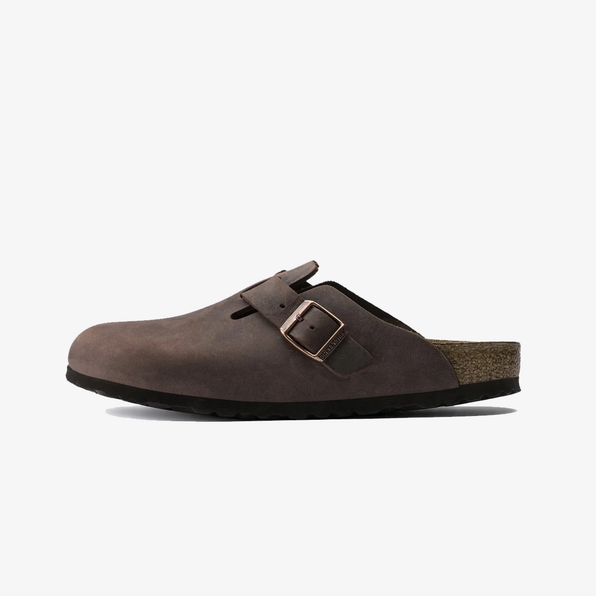 Birkenstock | BOSTON OILED LEATHER  { BROWN/HABANA