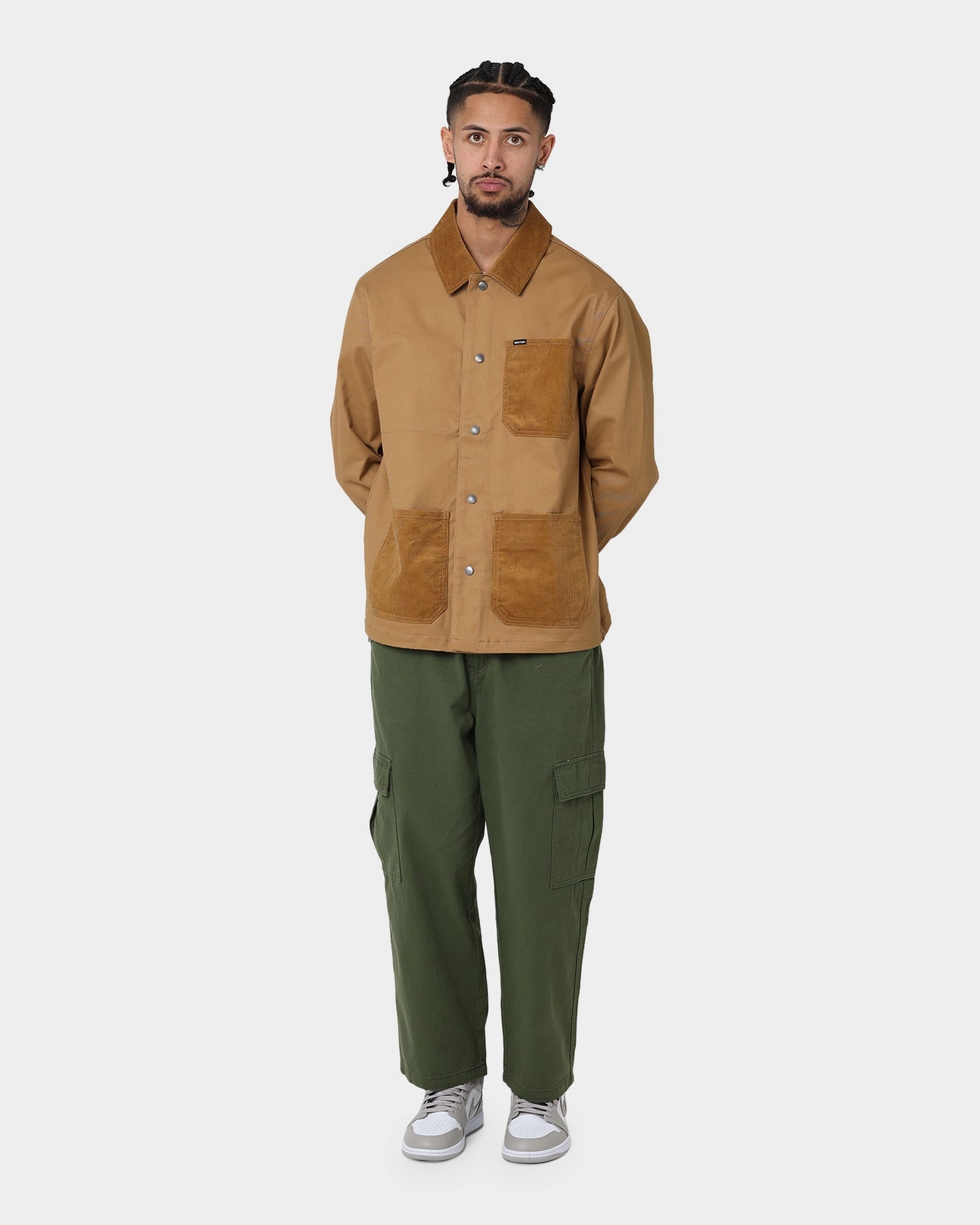 Brixton Brixton X Survey Chore Coat Medal Bronze