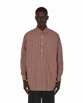 Check Longsleeve Shirt Red