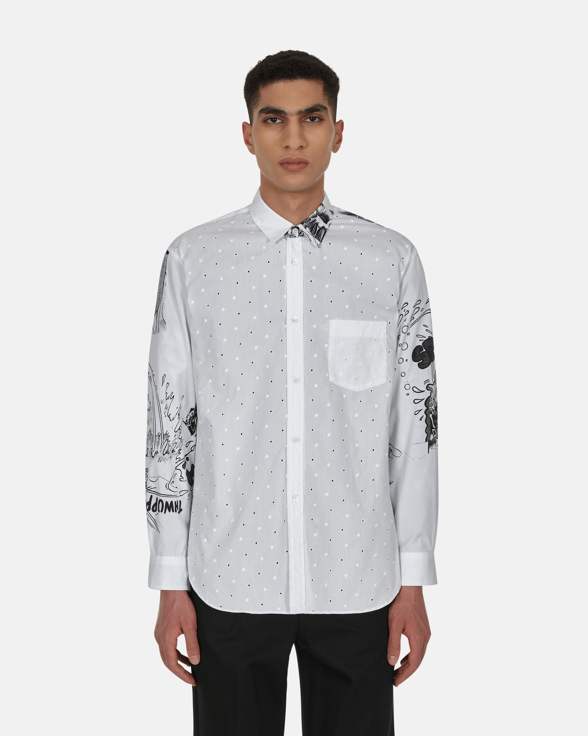 Christian Marclay Printed Shirt White