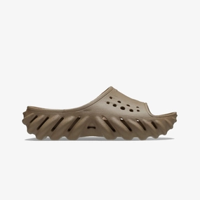 Crocs | ECHO SLIDE  { BROWN