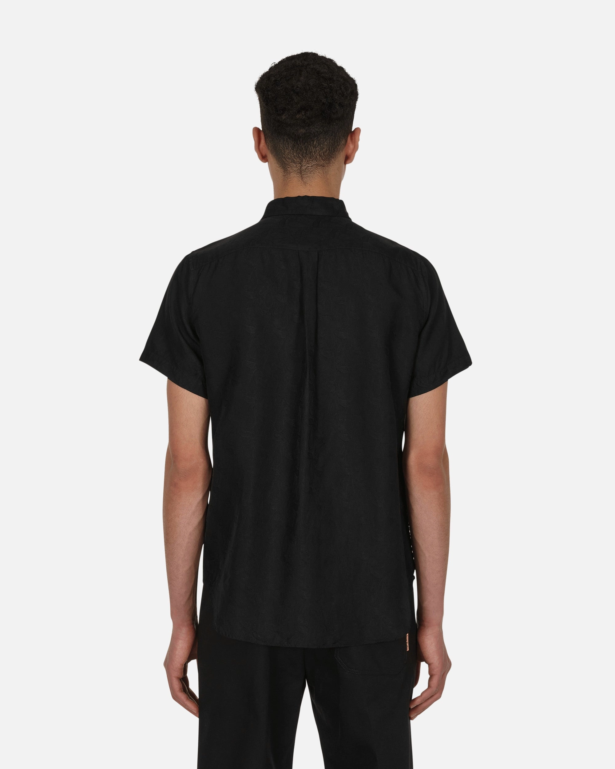 Cupro Shortsleeve Shirt Black