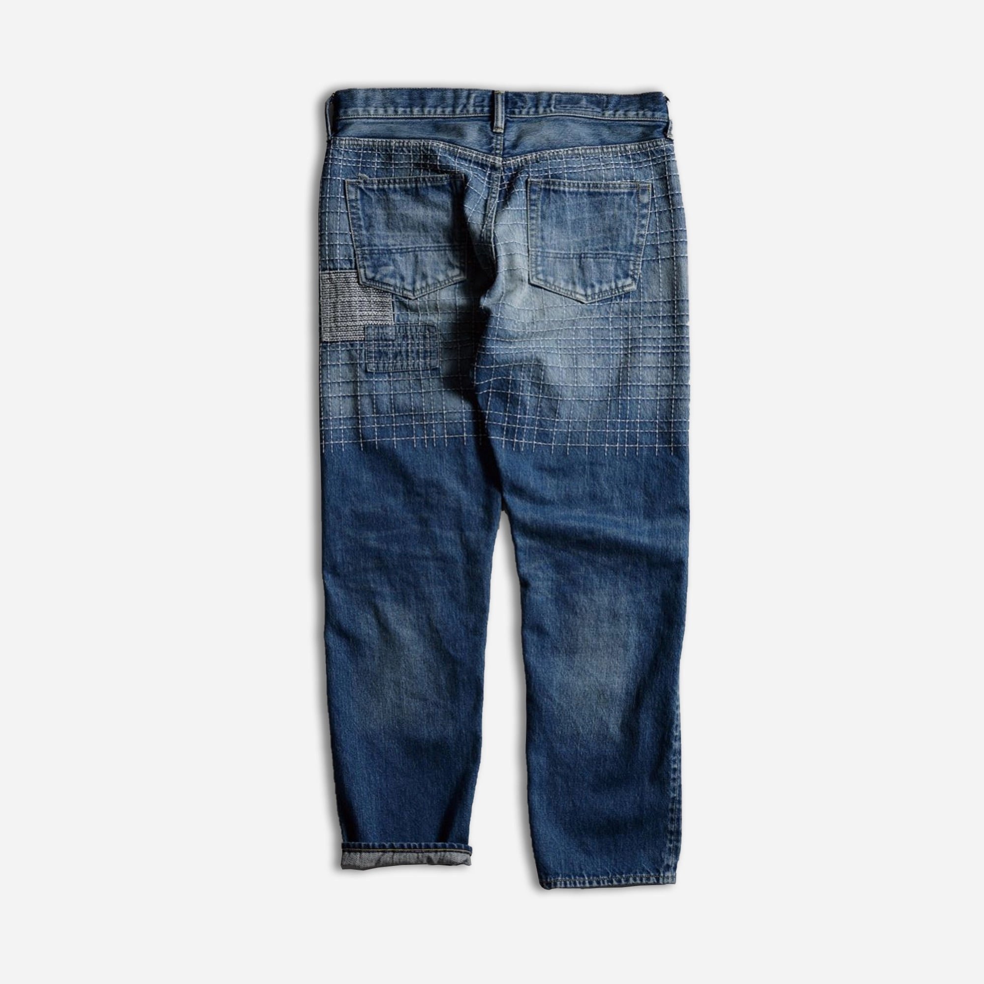 FDMTL | CLASSIC STRAIGHT DENIM CS104  { INDIGO