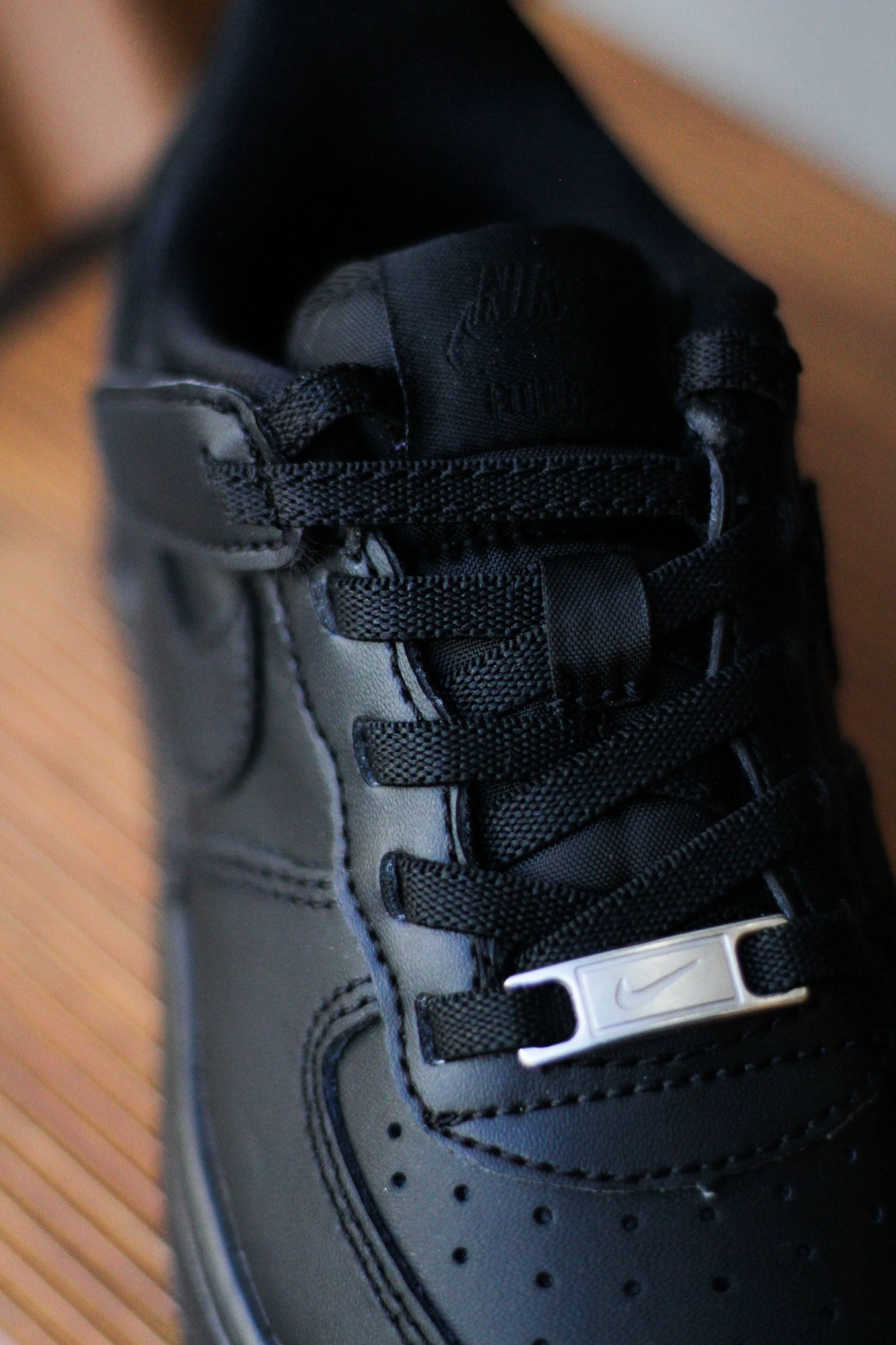 FORCE 1 LOW EASYON (PS) BLACK