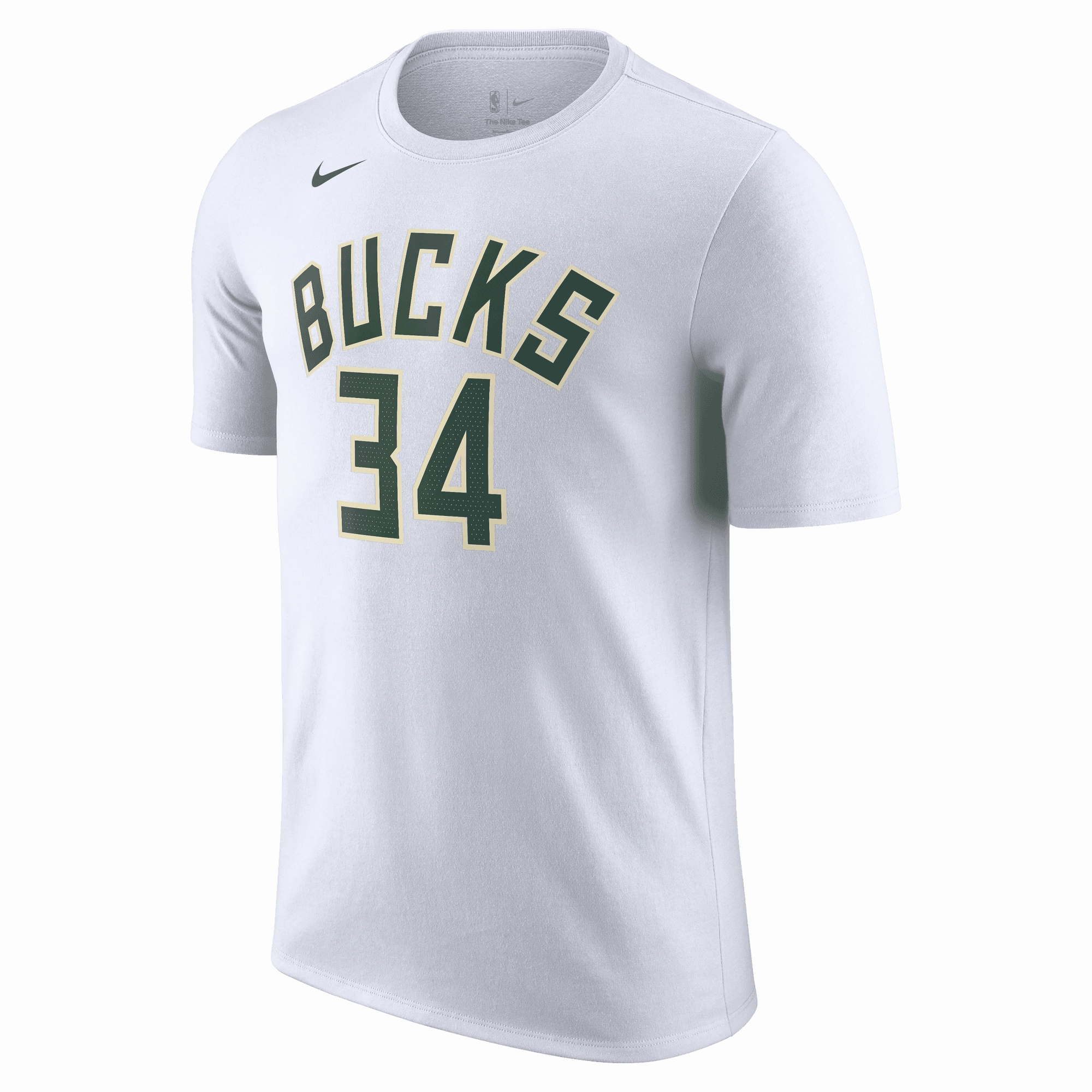 Giannis Antetokounmpo Milwaukee Bucks Men's Nike NBA Association Name and Number Tee