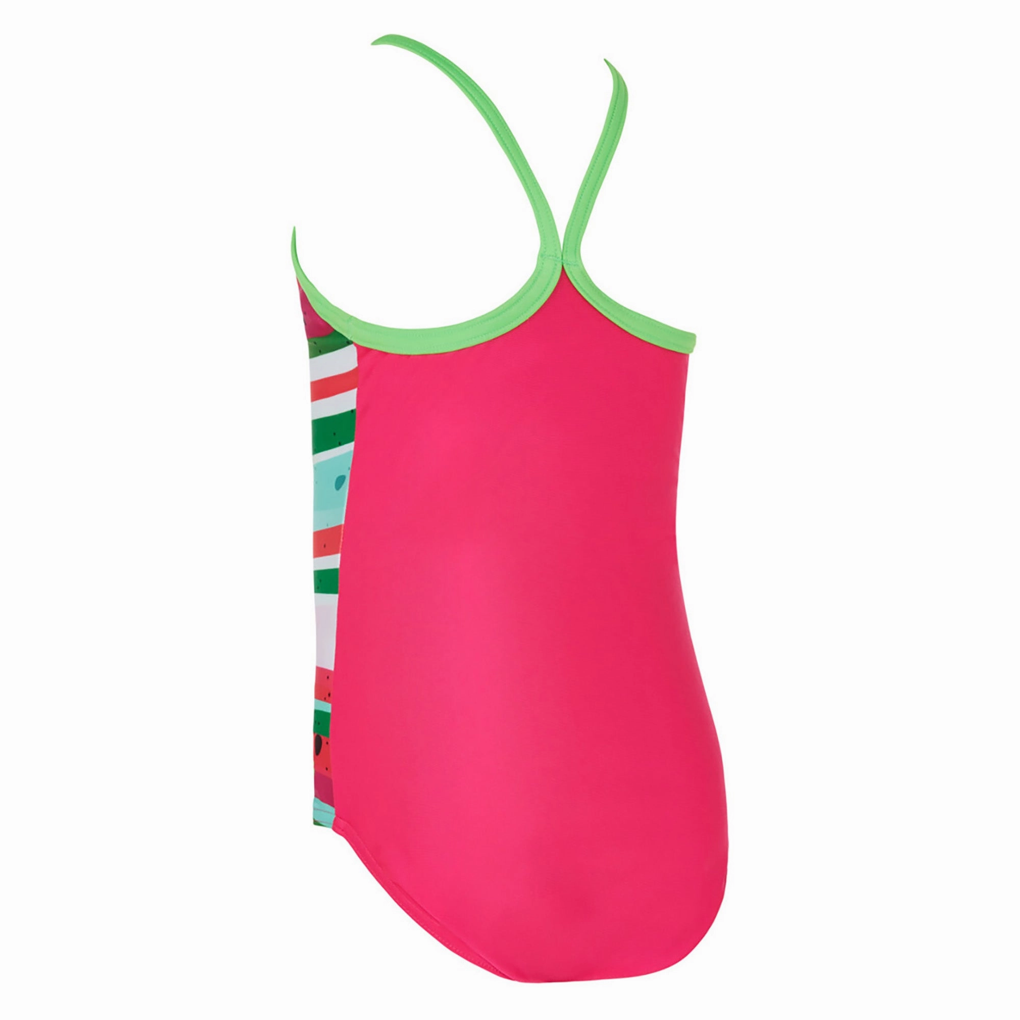 Girl's Melon Smile TexBack One Piece Swimsuit