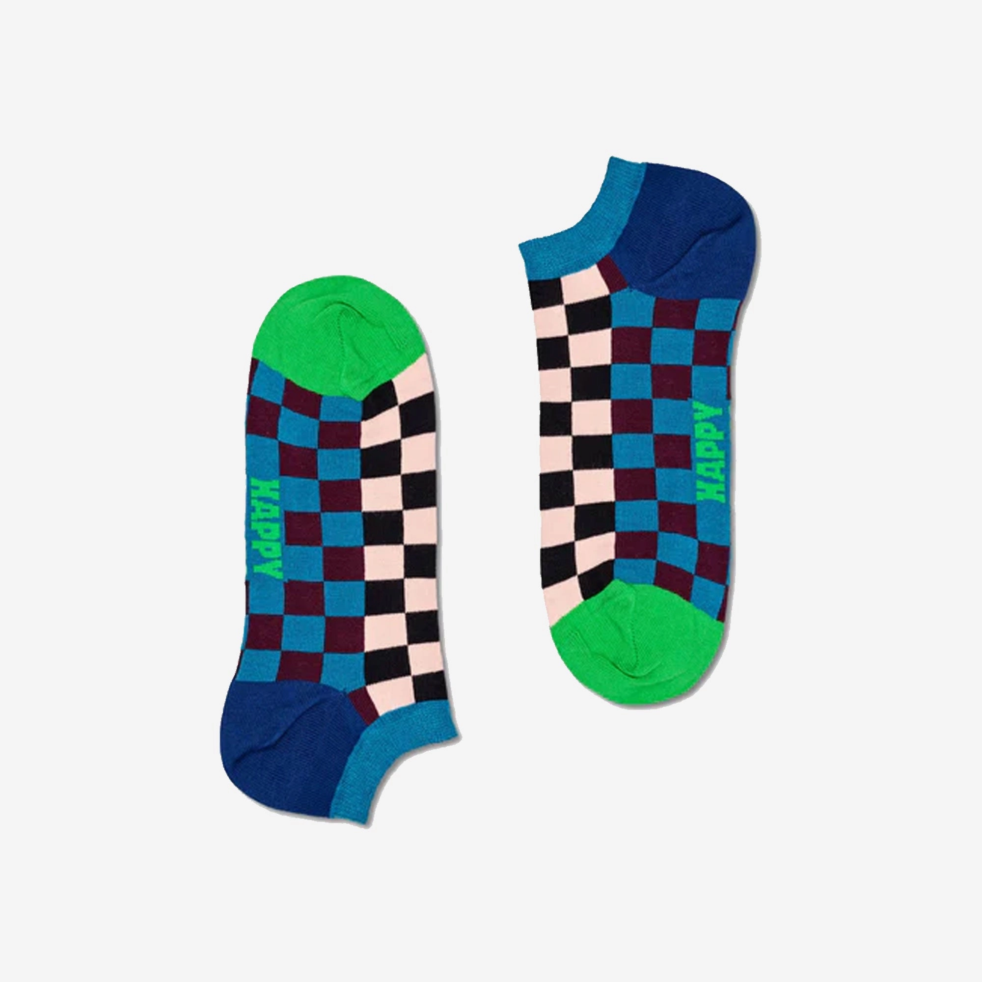 Happy Socks | CHECKERBOARD LOW SOCK  { MULTI