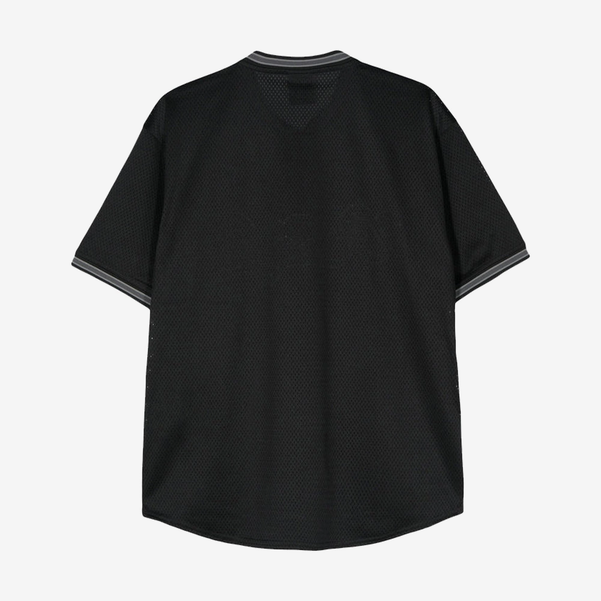 HUF | HALFTIME HENLEY JERSEY  { BLACK