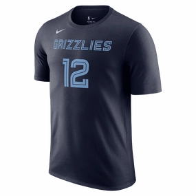 Ja Morant Memphis Grizzlies Nike Icon Name and Number Tee