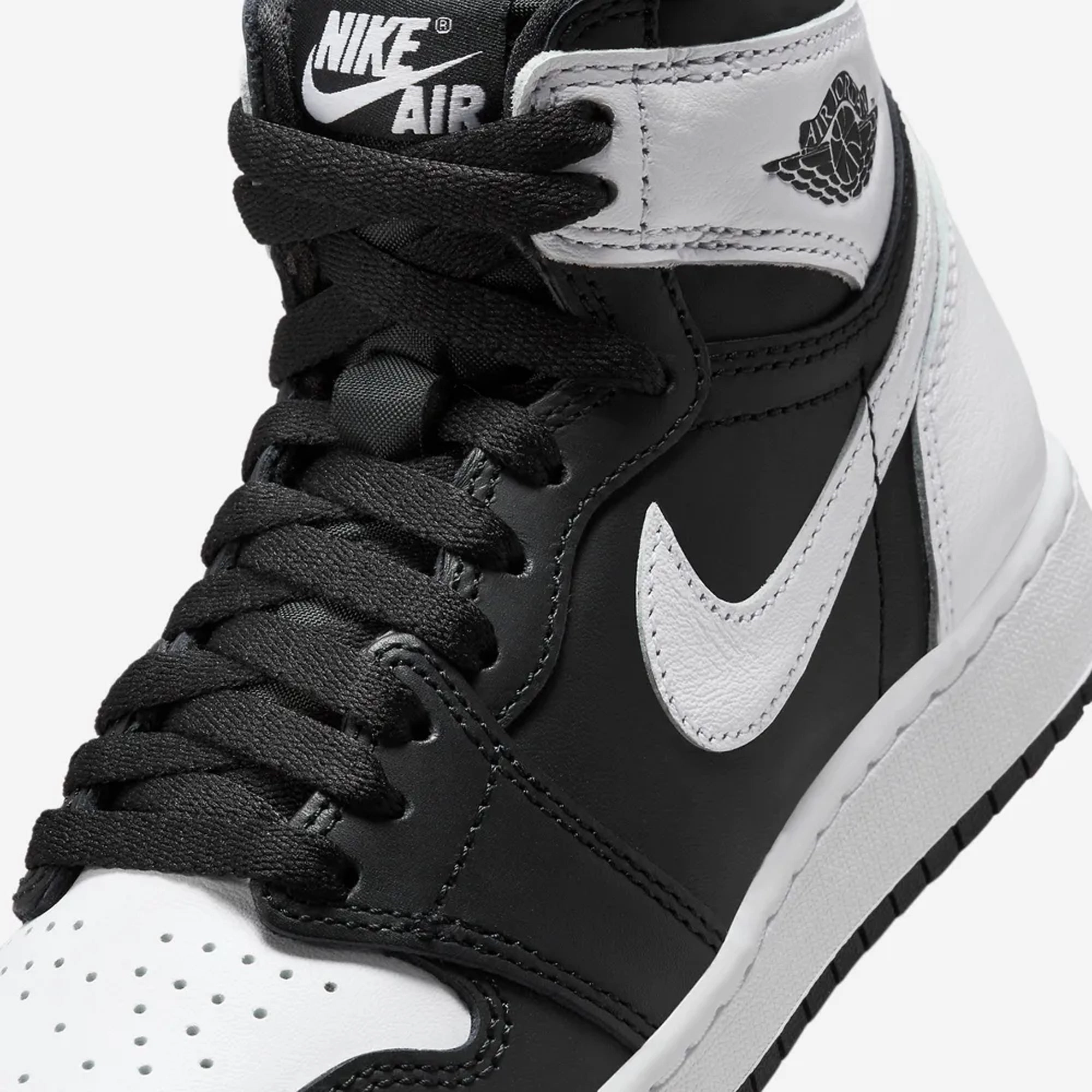 Jordan | AIR JORDAN 1 HIGH OG (GS)  { BLACK/WHITE-WHITE