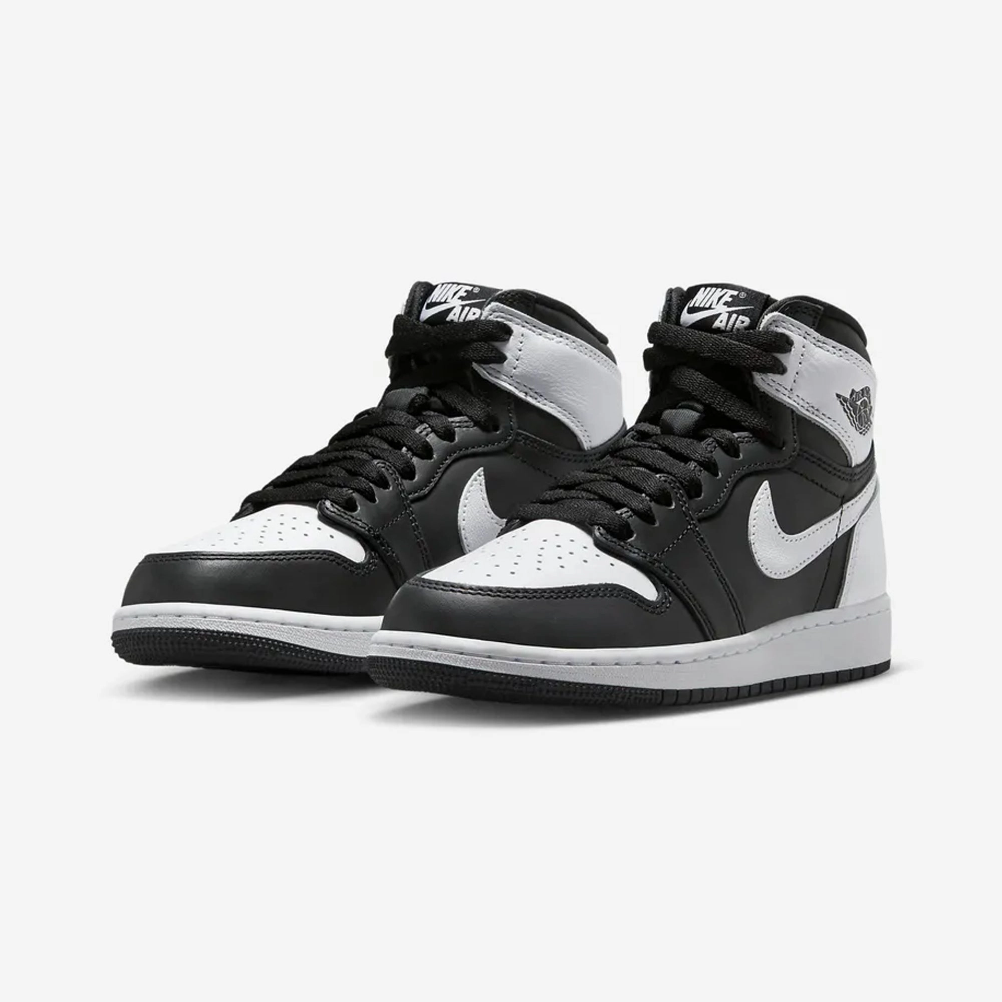 Jordan | AIR JORDAN 1 HIGH OG (GS)  { BLACK/WHITE-WHITE