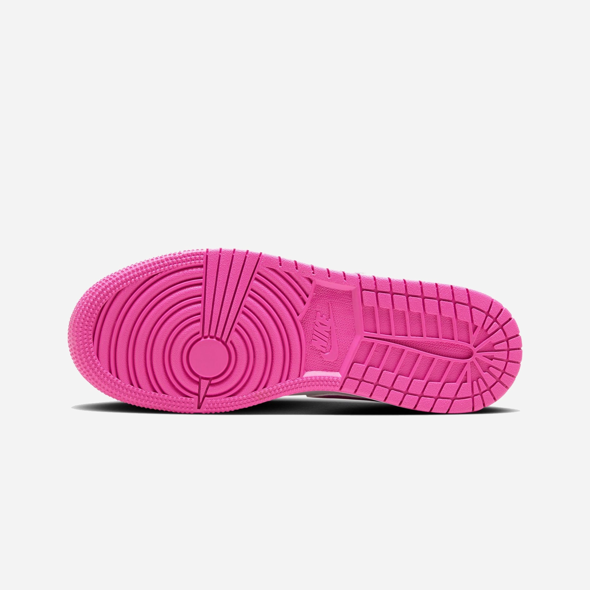 JORDAN | AIR JORDAN 1 LOW (GS) { FIRE PINK/IRIS WHISPER-WHITE