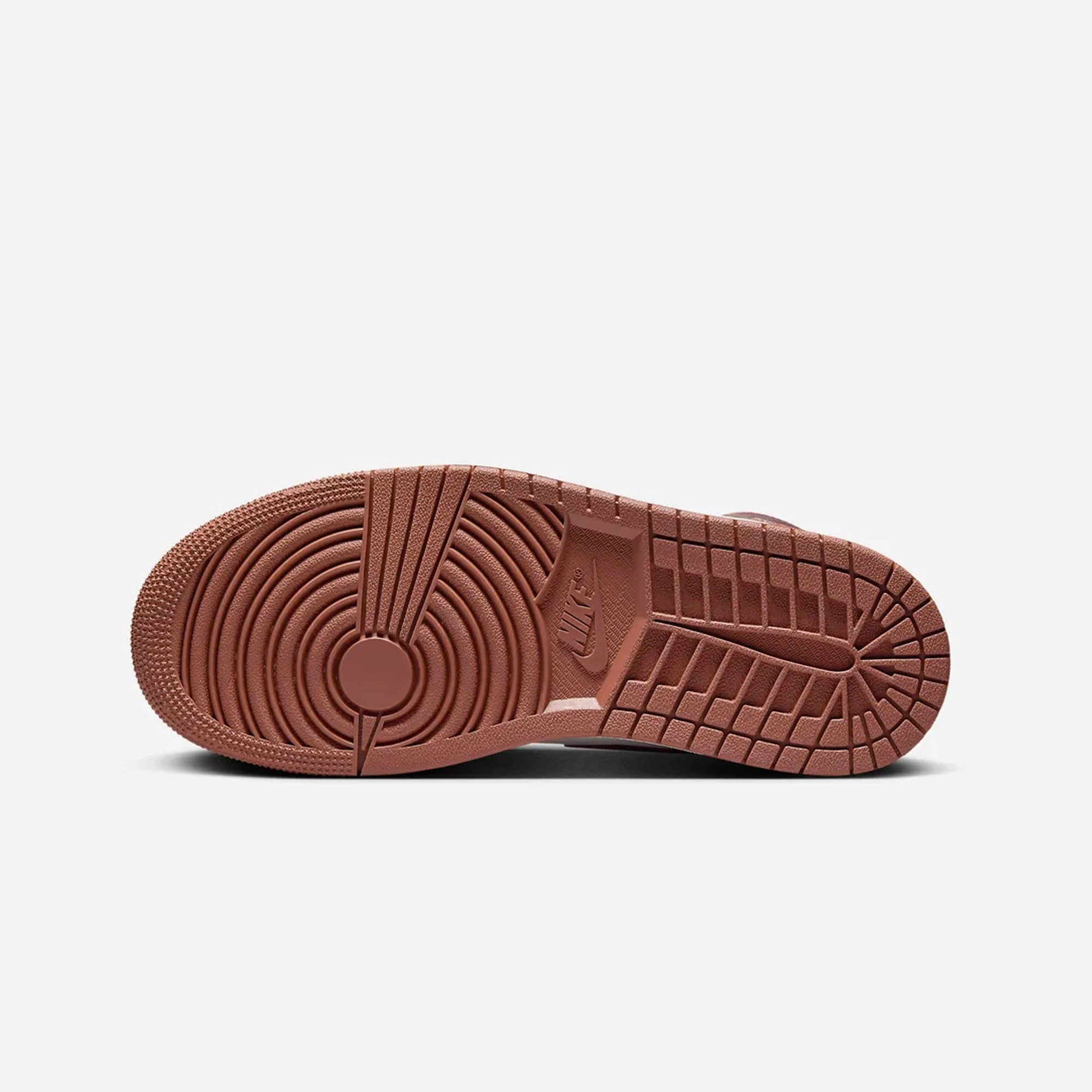 Jordan | AIR JORDAN 1 MID  { DUSTY PEACH/NIGHT MAROON-SAIL-WHITE