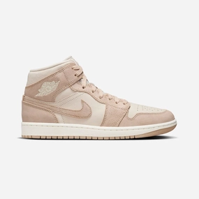 Jordan | AIR JORDAN 1 MID SE  { LEGEND LT BROWN/LEGEND MD BROWN-SAIL