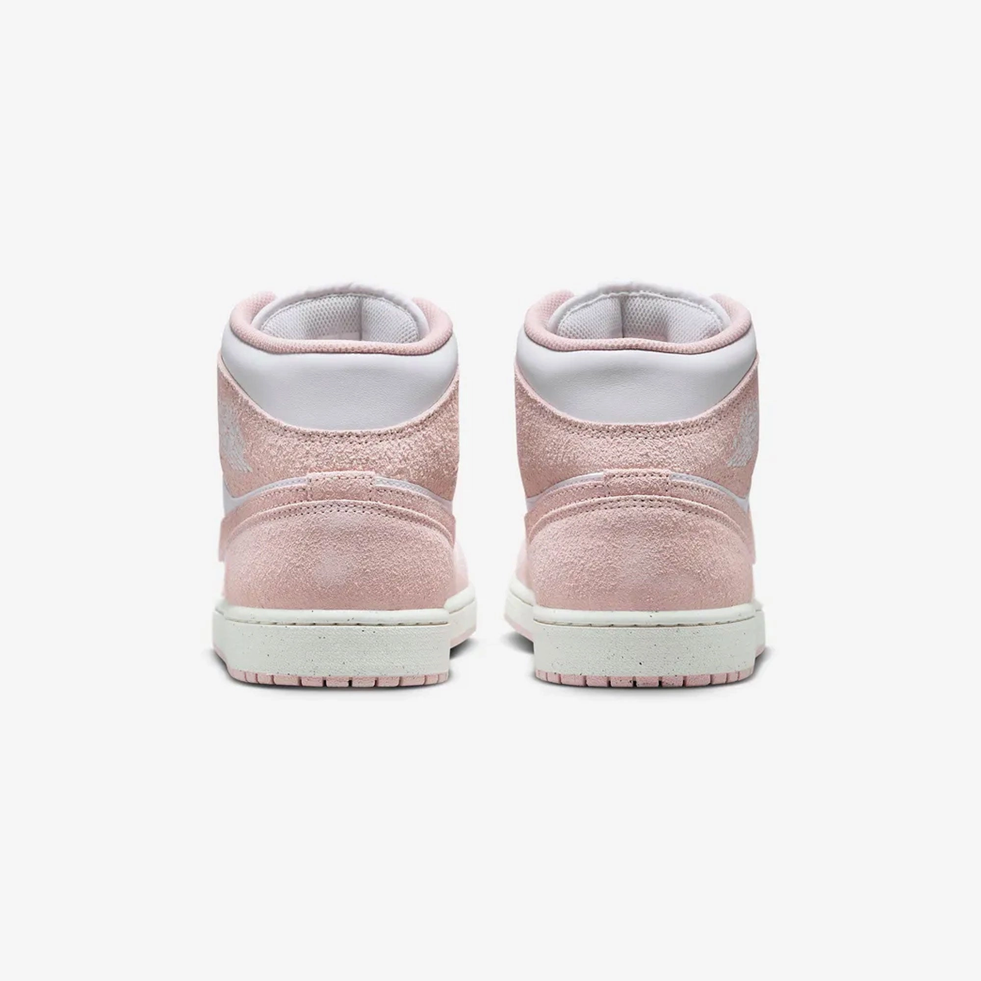 Jordan | AIR JORDAN 1 MID SE  { WHITE/LEGEND PINK-SAIL