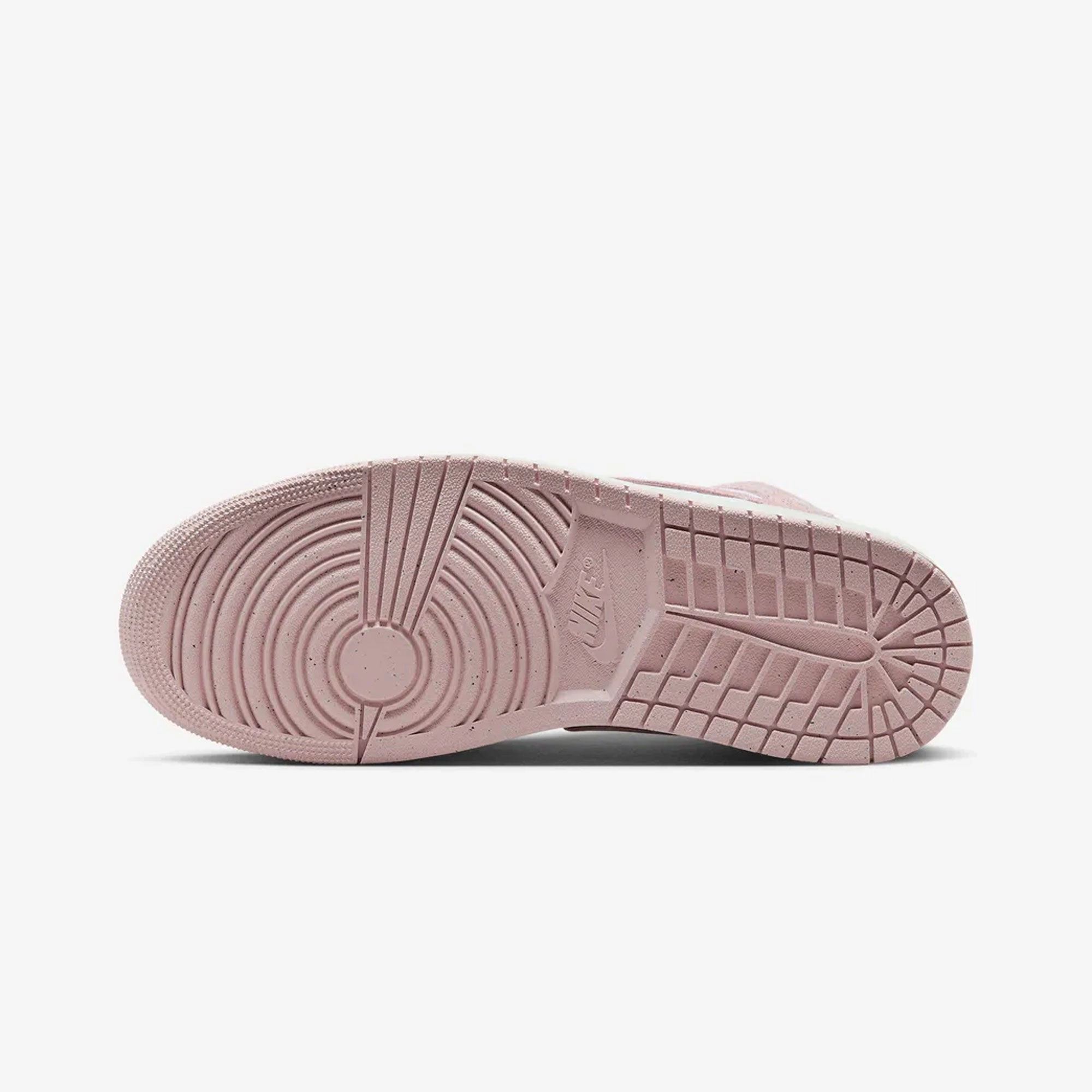 Jordan | AIR JORDAN 1 MID SE  { WHITE/LEGEND PINK-SAIL
