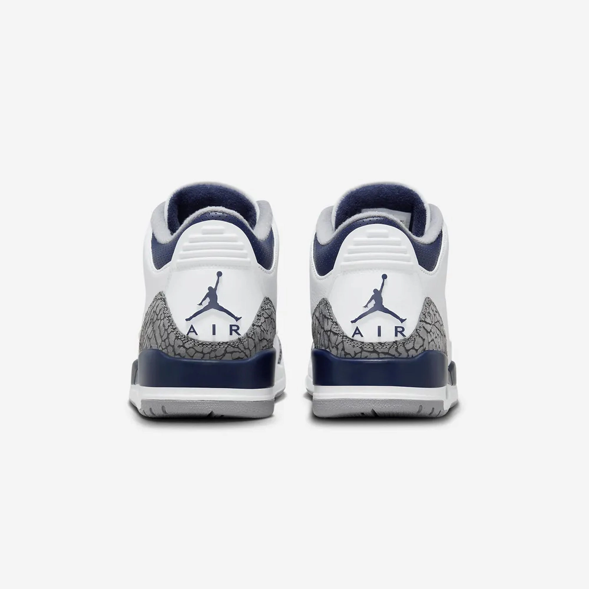Jordan | AIR JORDAN 3 RETRO  { WHITE/MIDNIGHT NAVY-CEMENT GREY-BLACK