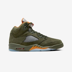 Jordan | AIR JORDAN 5 RETRO  { ARMY OLIVE/SOLAR ORANGE