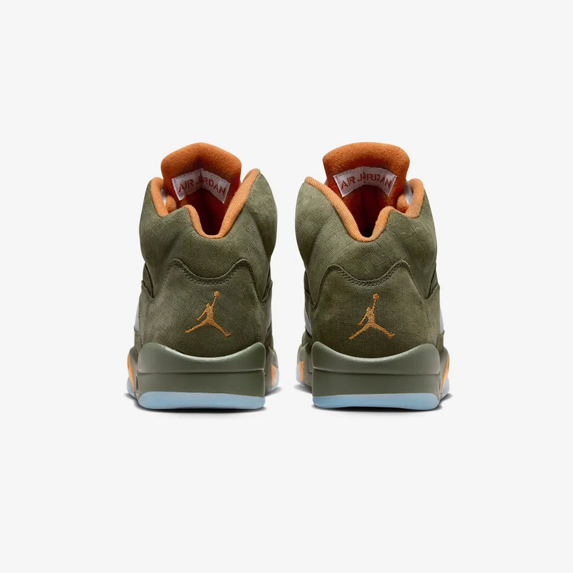 Jordan | AIR JORDAN 5 RETRO  { ARMY OLIVE/SOLAR ORANGE