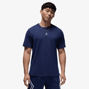 JORDAN | DRI-FIT SHORT-SLEEVE TOP { MIDNIGHT NAVY/WHITE