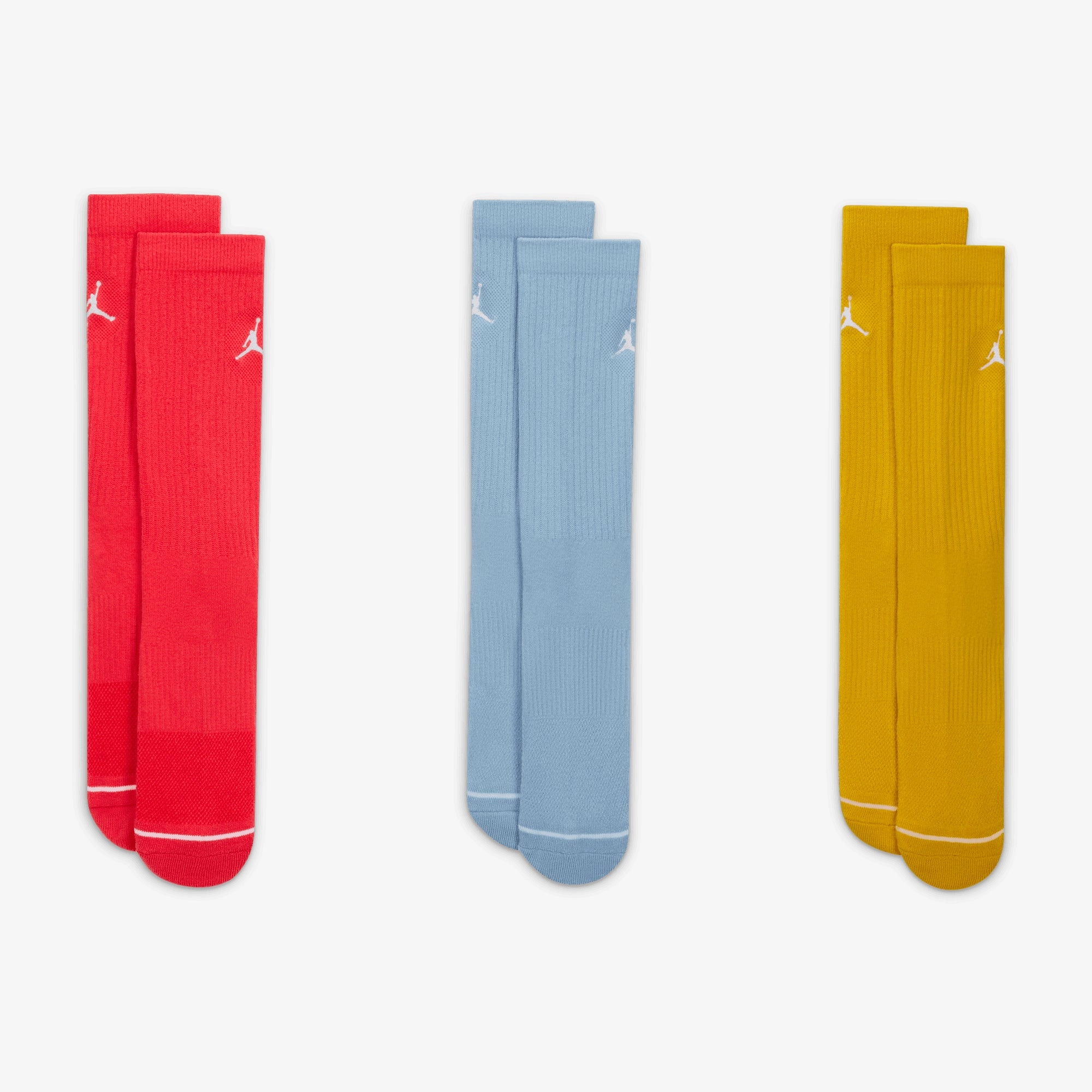 Jordan | EVERYDAY CREW SOCKS (3 PAIRS)  { MULTI-COLOR
