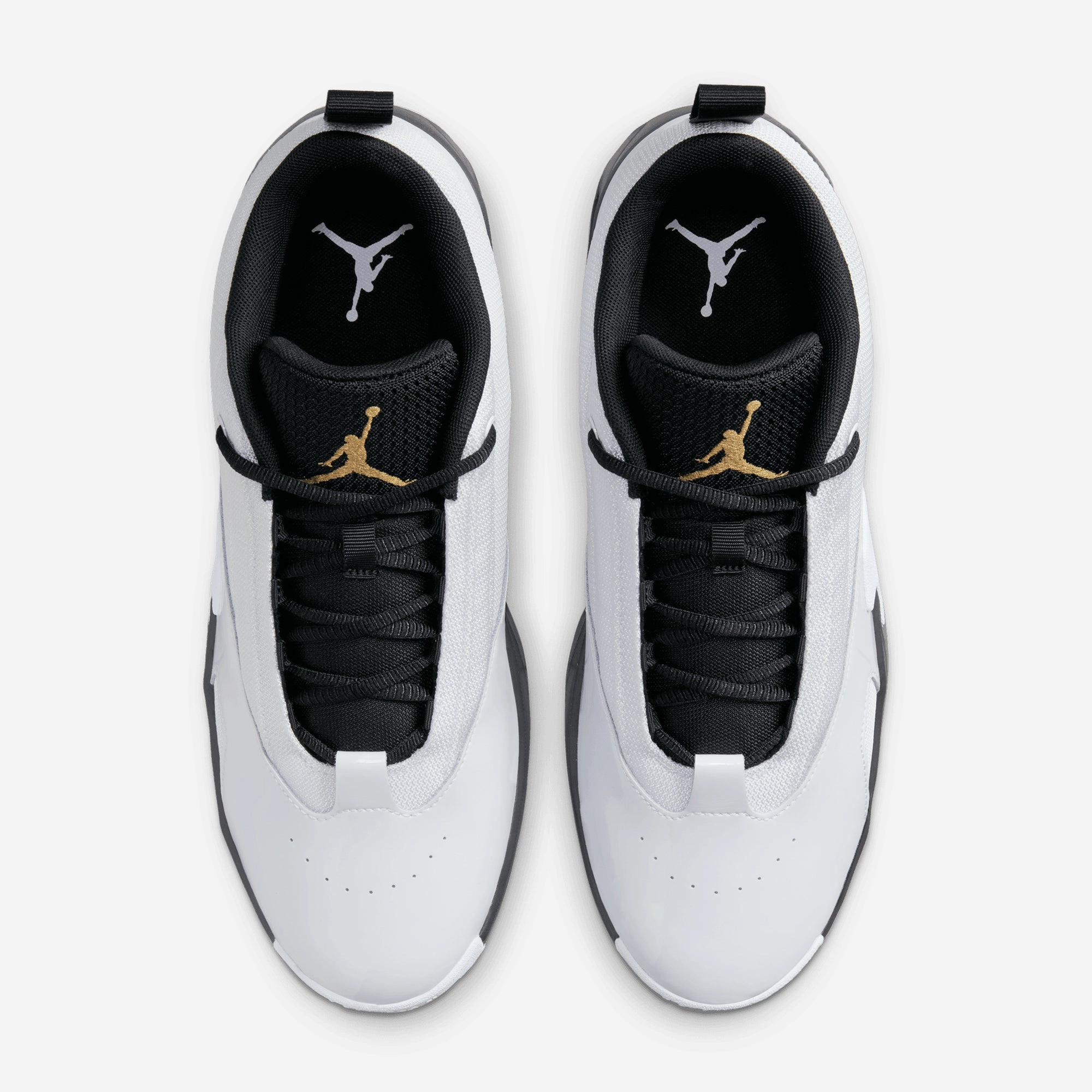 JORDAN | MAX AURA 6 { WHITE/METALLIC GOLD-BLACK