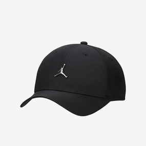 Jordan | RISE CAP ADJUSTABLE HAT  { BLACK/GUNMETAL