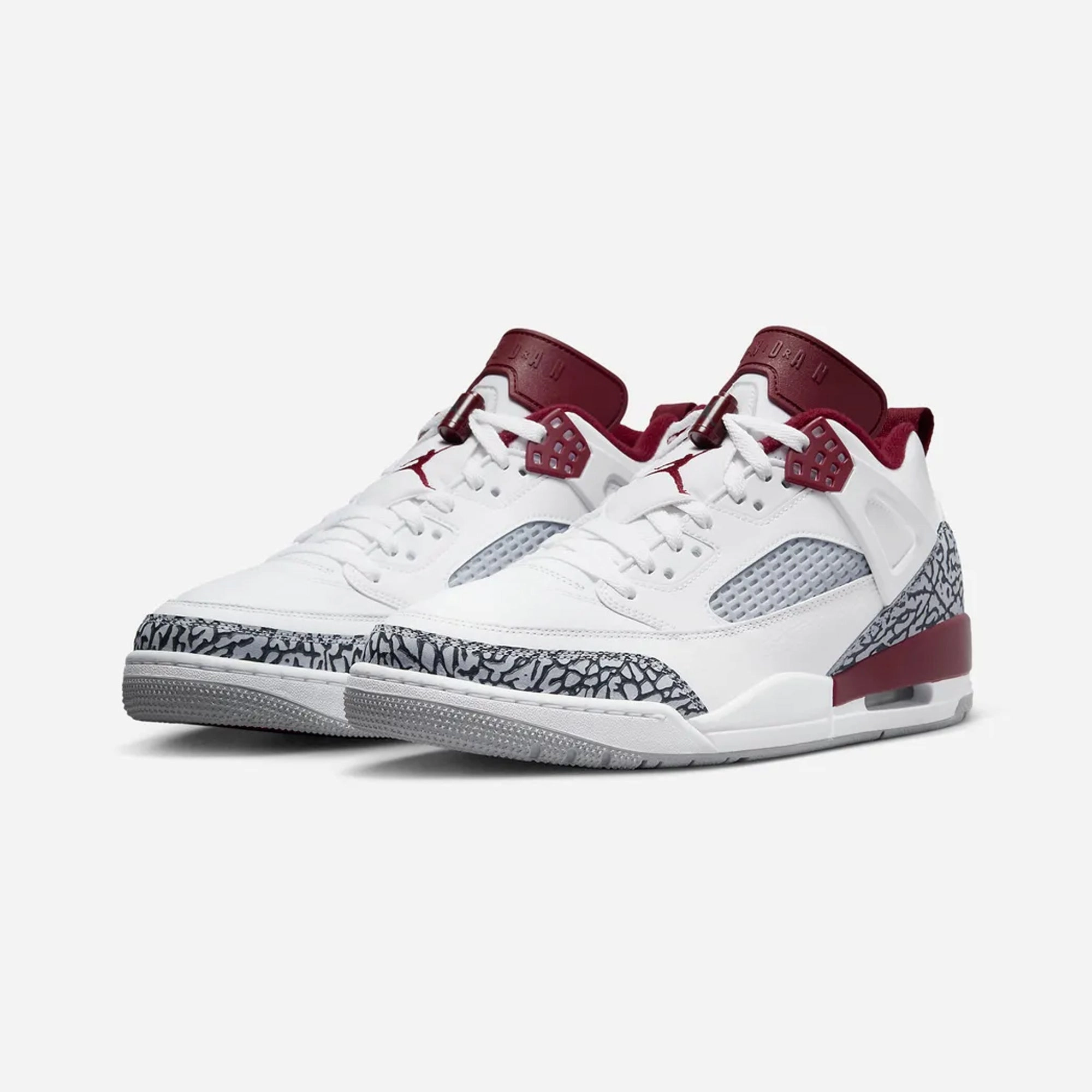 Jordan | SPIZIKE LOW  { WHITE/TEAM RED-WOLF GREY-ANTHRACITE