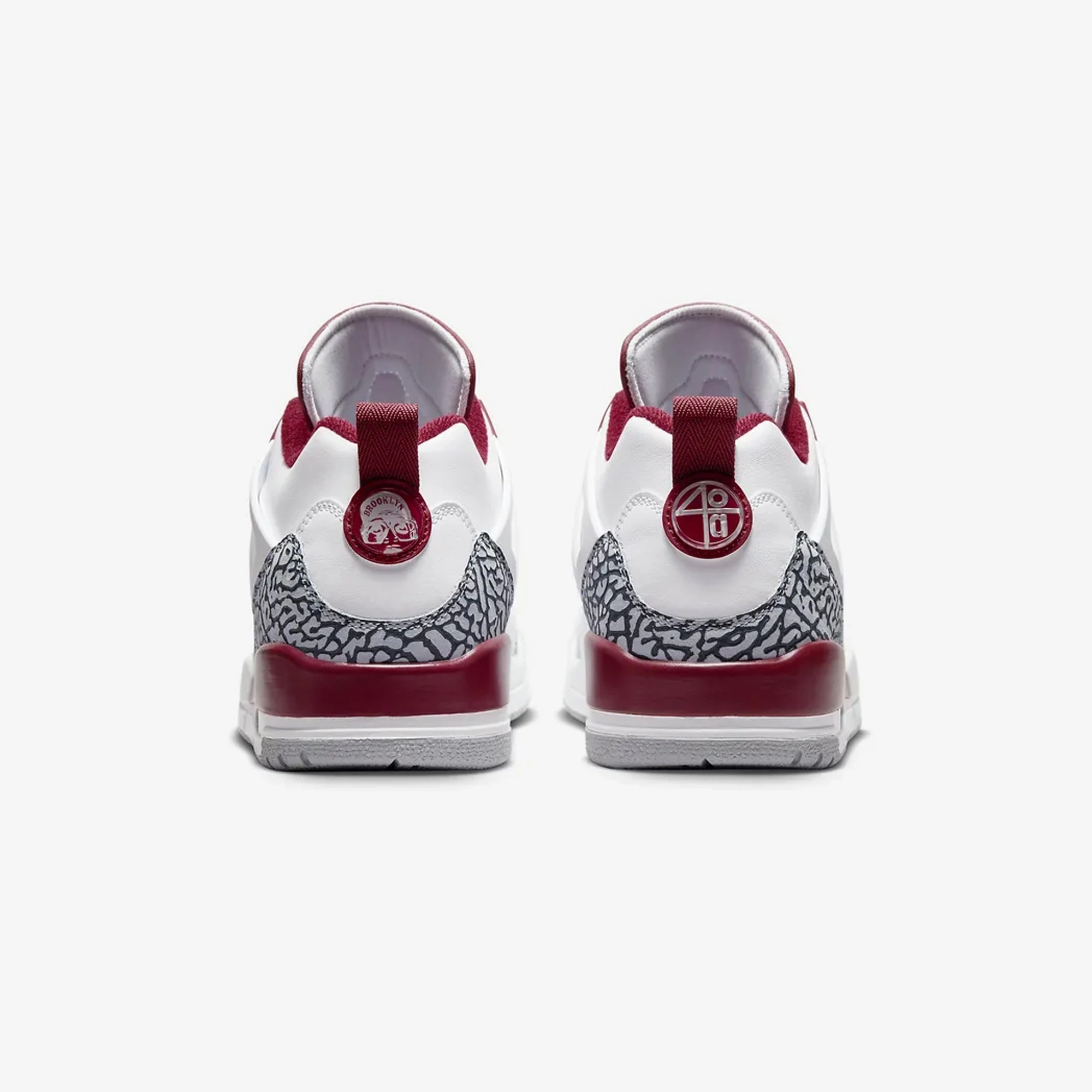 Jordan | SPIZIKE LOW  { WHITE/TEAM RED-WOLF GREY-ANTHRACITE