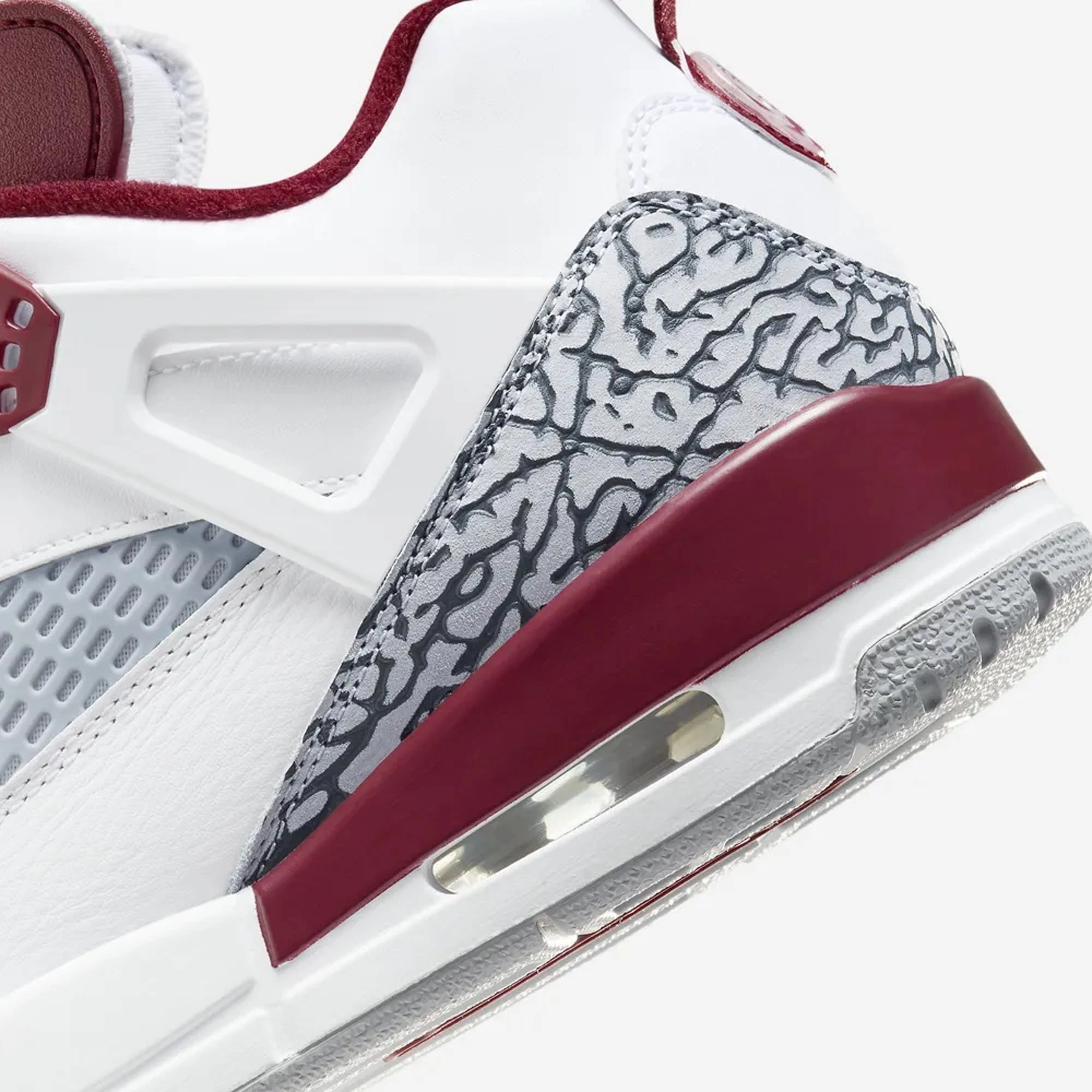 Jordan | SPIZIKE LOW  { WHITE/TEAM RED-WOLF GREY-ANTHRACITE