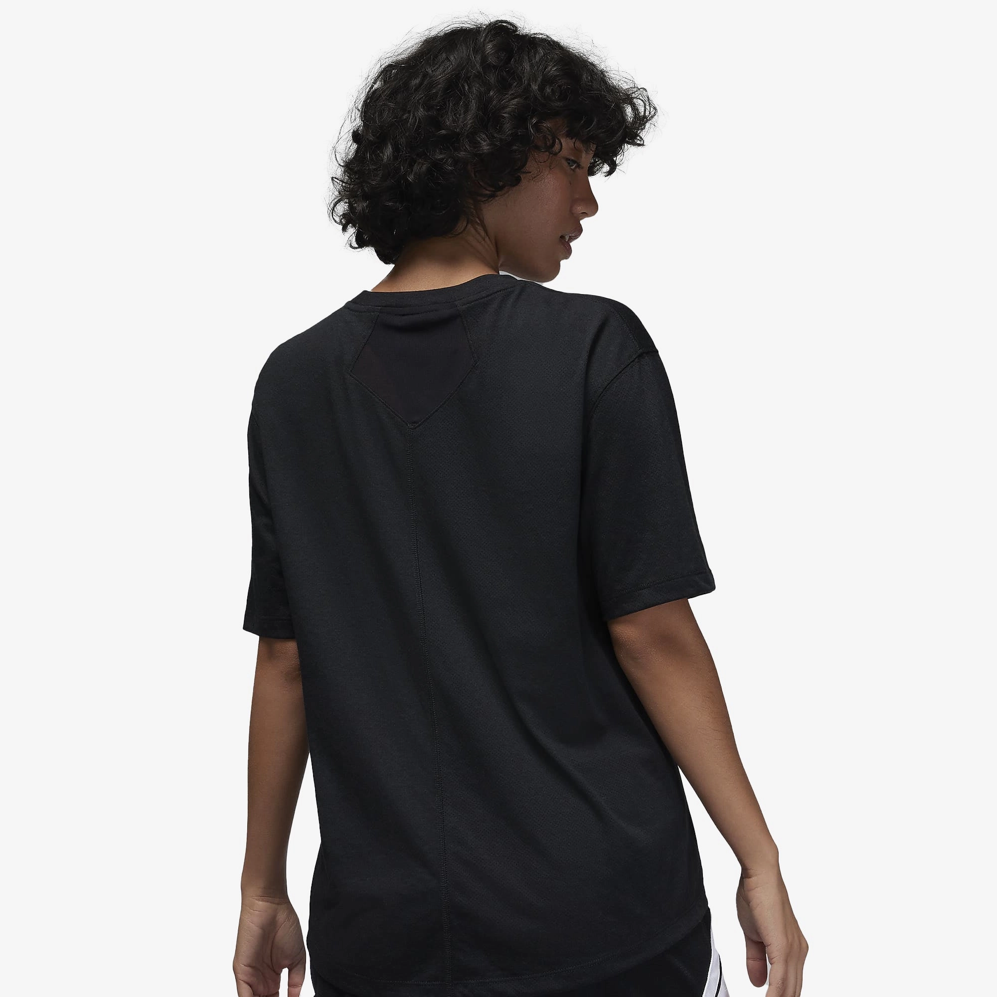 Jordan | SPORT DIAMOND SHORT-SLEEVE TOP  { BLACK