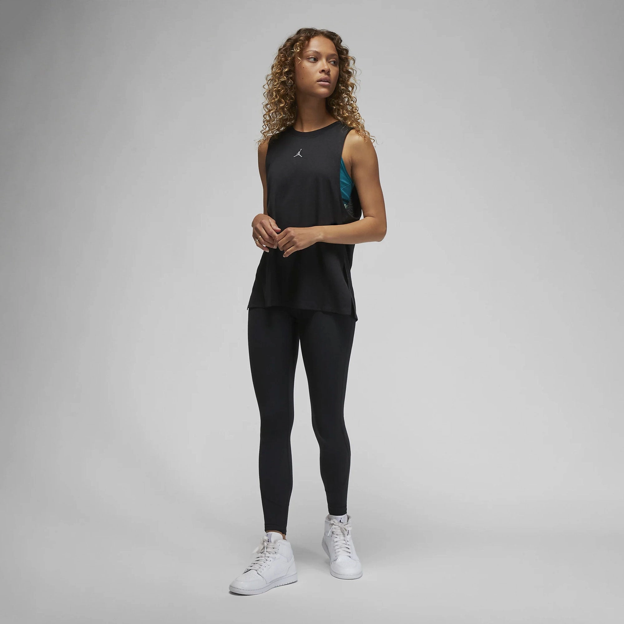 JORDAN | SPORT DIAMOND TANK TOP { BLACK