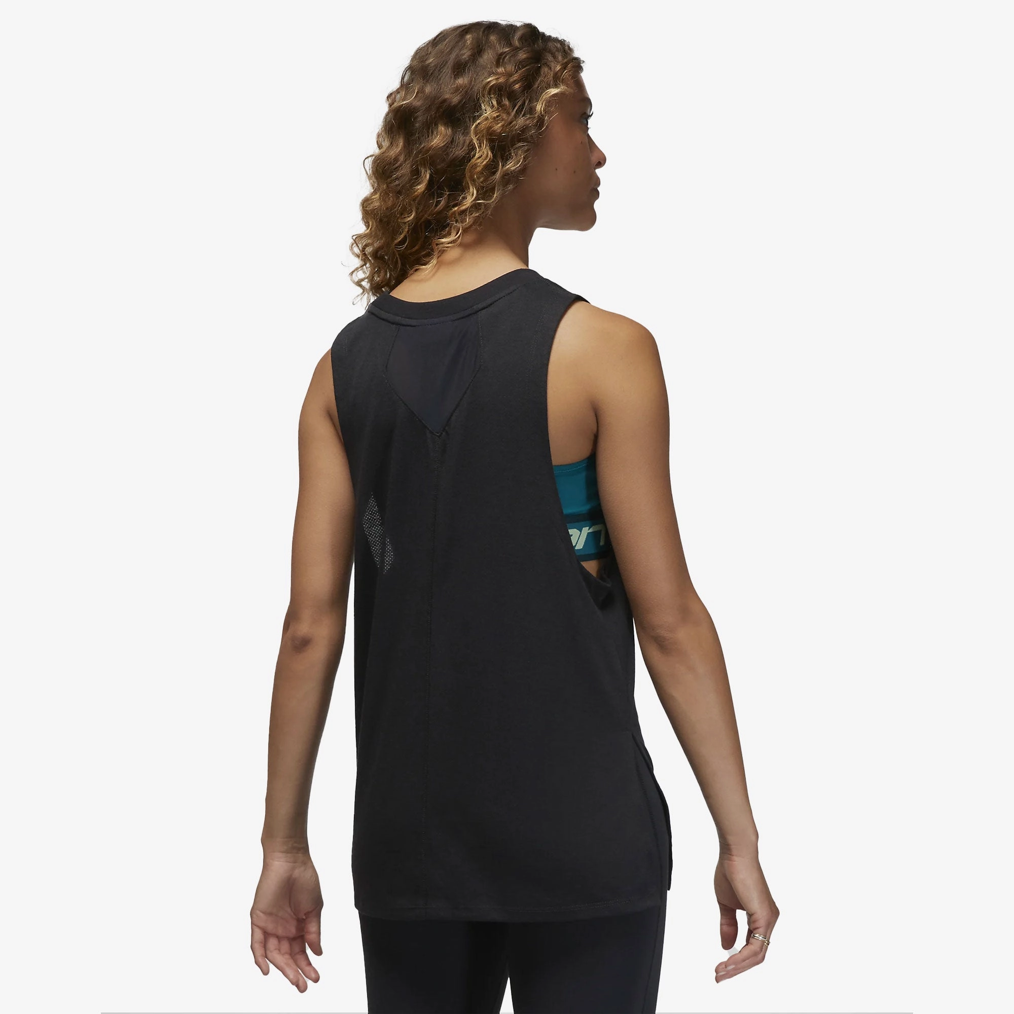 JORDAN | SPORT DIAMOND TANK TOP { BLACK