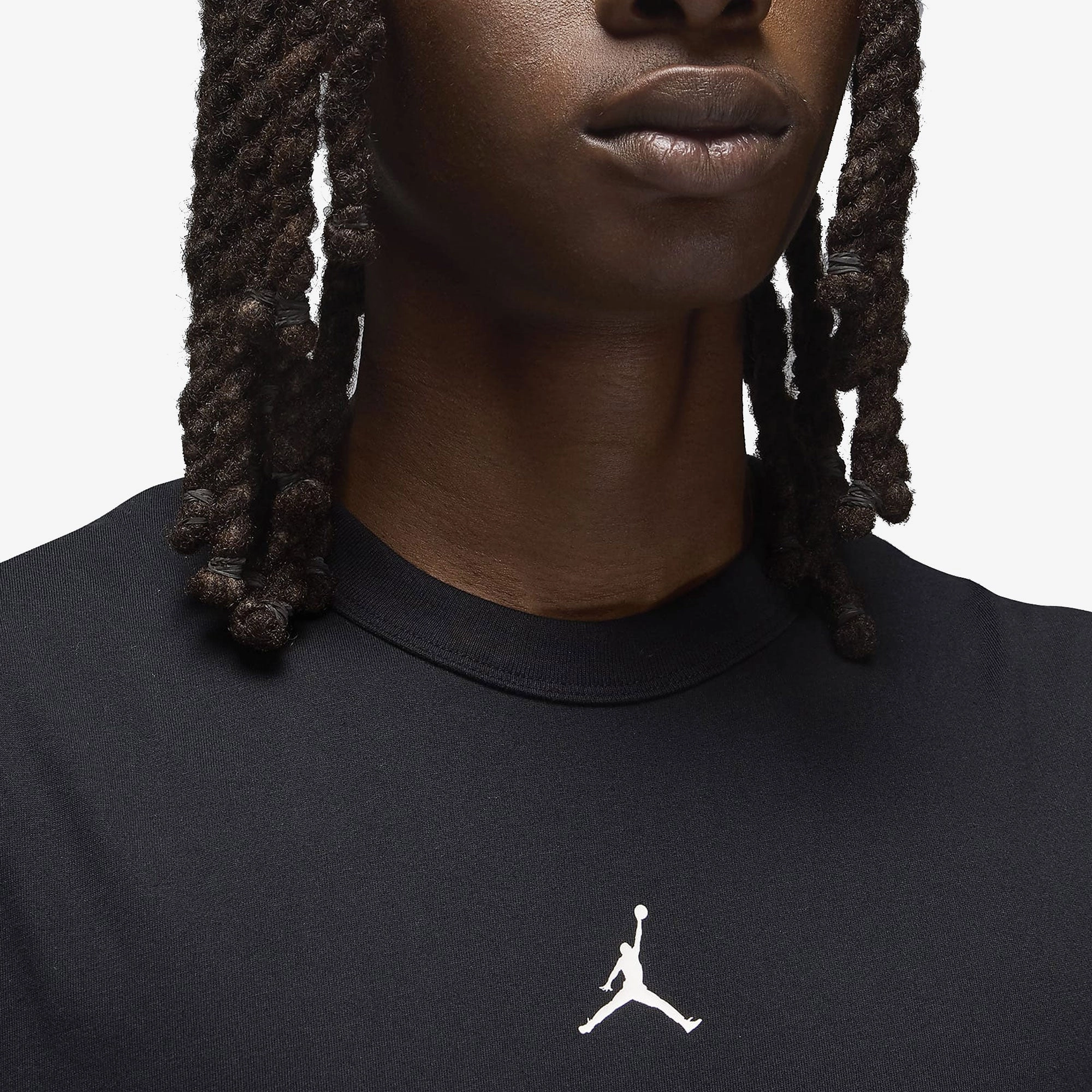 JORDAN | SPORT DRI-FIT SLEEVELESS TOP { BLACK/WHITE