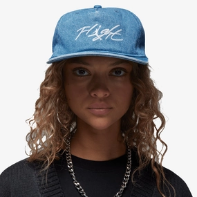 Jordan | UNSTRUCTURED 5-PANEL HAT { BLUE GREY/WHITE